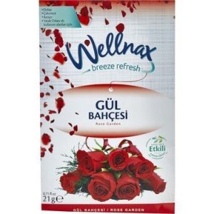 خوشبو کننده کمد ولناکس WELLNAX  اورجینال رایحه رز قرمز 21 گرم بارکد 8694732005062