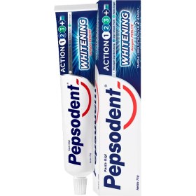 خمیر دندان پپسودنت pepsodent اورجینال سفید کننده طبیعی 75 میلی لیتر بارکد 8934839127510