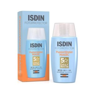 کرم ضد آفتاب ایزدین فیوژن واتر مجیک اورجینال بدون رنگ حجم 50 میلی لیتر  ISDIN