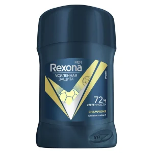 مام صابونی مردانه رکسونا Rexona  اورجینال مدل Champions حجم 50 میلی لیتر