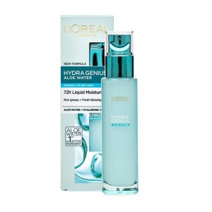 سرم آبرسان لورال Loreal  اورجینال با عصاره آلوئه ورا پوست نرمال تا خشک حجم 70 میلی لیتر بارکد 3600523424900