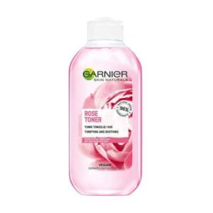 تونر گل رز گارنیر Garnier اورجینال  پوست خشک و حساس حجم 200 میلی لیتر