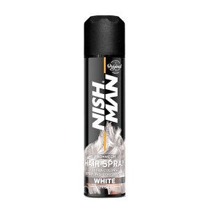 اسپری رنگ مو نیشمن سفید White حجم 150 میلی لیتر وارداتی 8682035084389