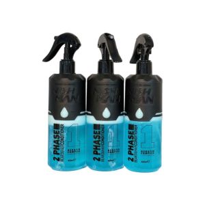 اسپری دو فاز مو و ریش نیشمن  nishman اورجینال حجم 400 میلی لیتر بارکد 8682035080473