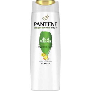 شامپو پنتن Pantene  اورجینال تقویت‌ و درخشان‌کننده مدل Guc Ve Parlak بارکد 8006540476307