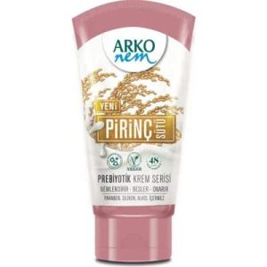کرم مرطوب‌کننده شیر‌ برنج آرکو‌ نم اورجینال Arko nem حجم 60 میلی لیتر بارکد 8690506507398