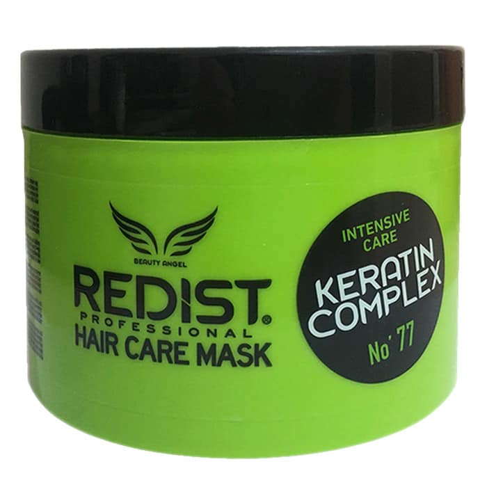 ماسک مو کراتین ردیست Redist اورجینال ترمیم کننده موهای آسیب دیده حجم 500 میلی لیتر بارکد 697926023095