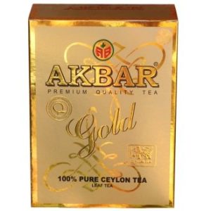 چای اکبر Akbar اورجینال مدل Gold