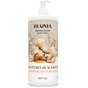 شامپو بدن ایتالیایی بلوما Bluma  اورجینال مدل Miele & Zenzero حجم 1 لیتری