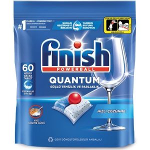 قرص ماشین ظرفشویی فینیش اورجینال مدل Quantum Powerball بسته ۶۰ عددی