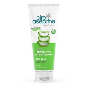 کرم مرطوب کننده سافت آسپتین حاوی عصاره آلوئه ورا Cire Aspetine Aloe Vera حجم 200 میلی لیتر اورجینال