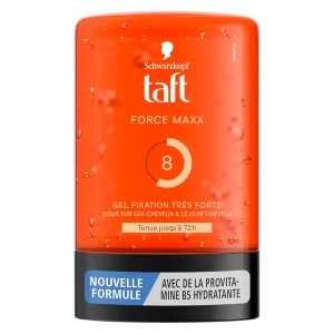 ژل حالت دهنده مو تافت اورجینال مدل FORCE MAXX شماره 8 ماندگاری تا 72 ساعت حجم 300 میلی لیتر