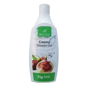 شامپو بدن سولکس SOLEX  اورجینال مدل Fig Milk عصاره شیر و انجیر حجم 400 میلی لیتر