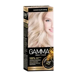 رنگ مو شماره 9.3 گاما Gamma رنگ بلوند طلایی اورجینال