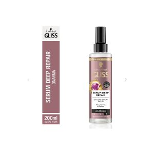اسپری مو دوفاز گلیس SERUM DEEP REPAIR موهای آسیب دیده و شکننده  200 میلی لیتر