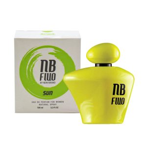 ادوپرفیوم زنانه نیو برند سری NB مدل Fluo Sun حجم 100 میلی لیتر اورجینال