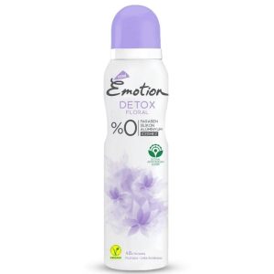 اسپری ضد تعریق ایموشن زنانه مدل دتوکس فلورال DETOX FLORAL حجم 150 میلی لیتر اورجینال
